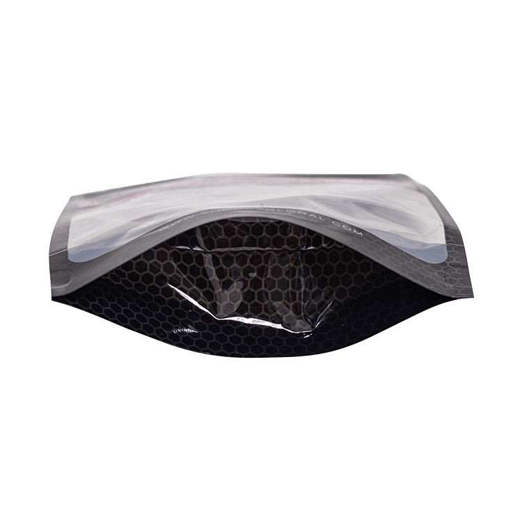 PVDC Coated PET Multi Layer Plastic Stand up Zip Lock Pouch Custom Thickness 100-130 Micron