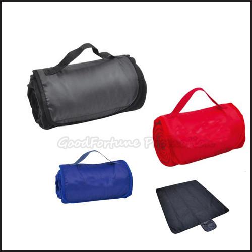 Customed logo promotion Eco plush oxford warmer luggage travel outdoor camp