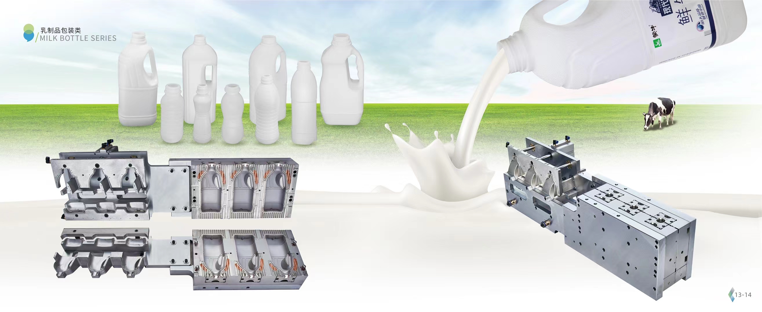 Shampoo Plastic Bottles Blow Molding Mold Machine Aluminium Laundry Detergent