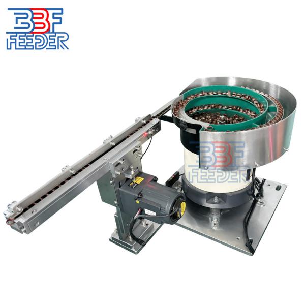Customized Vibratory Bowl Feeder PU Coating 304 Round Metal Ring Vibrating