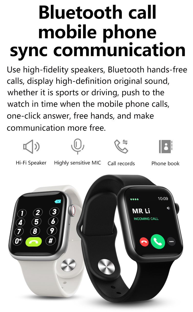 HL55+Smartwatch Electronic Bracelet Waterproof Sports ANDROID IOS Data Remote Camera T55+