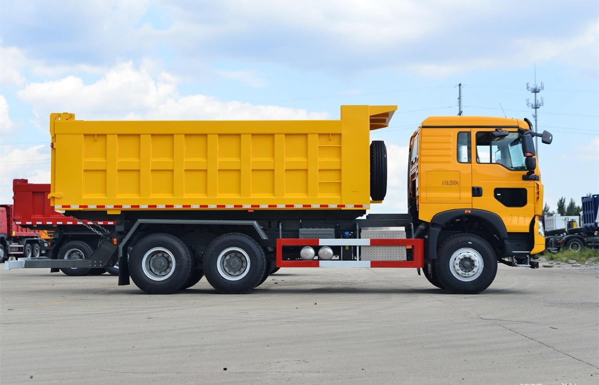 SINOTRUK HOWO TX 400 Horsepower 6X4 6.3 m Dump Truck Gear Dump Truck(EU2-6) for Transporting Loading Cargo Goods