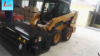 Lujie Sweeper Box Broom Skid Steer 72 Attachment