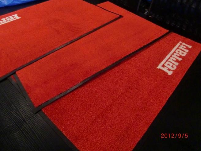 Cut pile printed 3D polyester door mat for home ,office