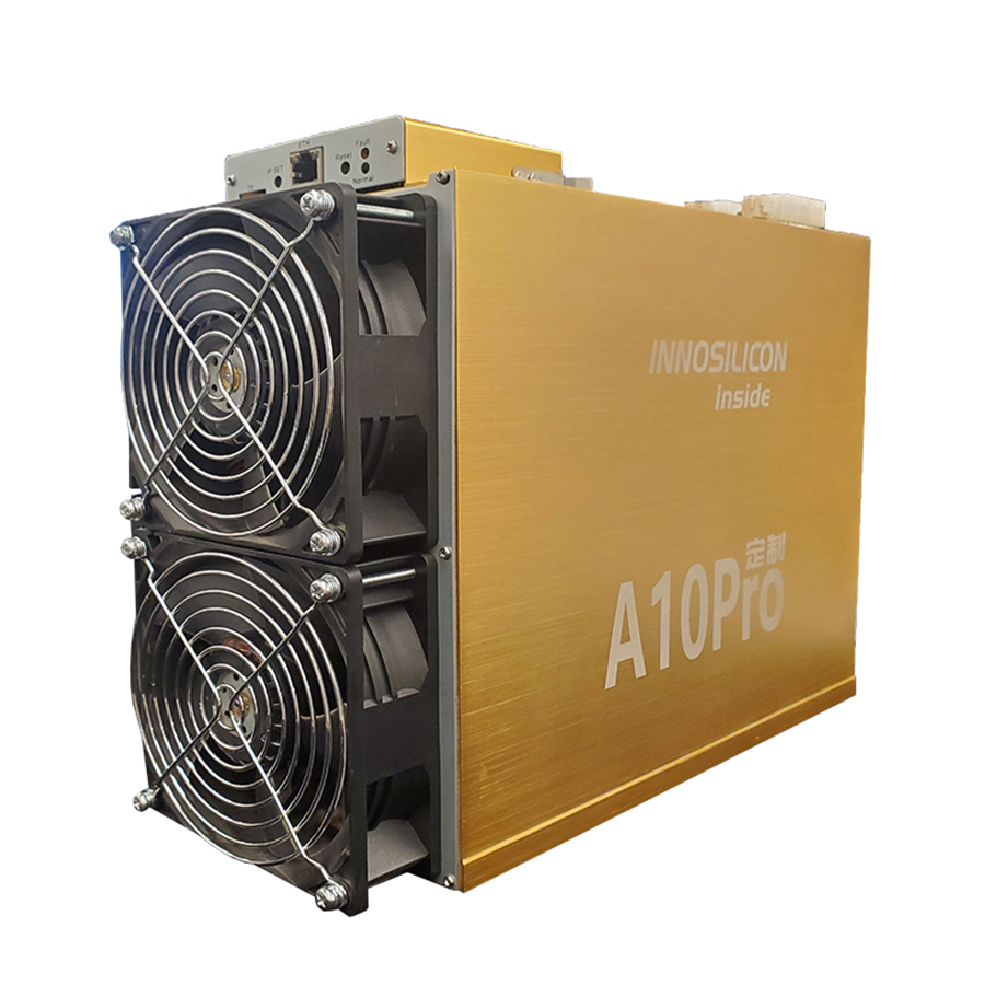 256 Bit Second Hand Asic Eth Miner Innosilicon A10 Pro 5G 500mh/S 860w