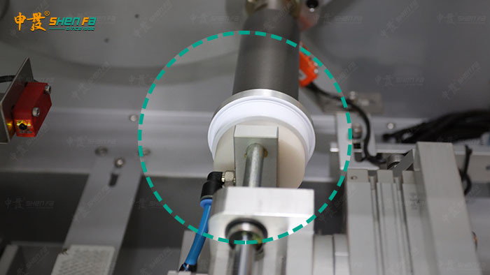 Round Cap Closure Auto Hot Stamping Machine Quick Fixture Changing