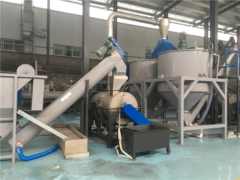 PET Plastic Recycling And Washing Line