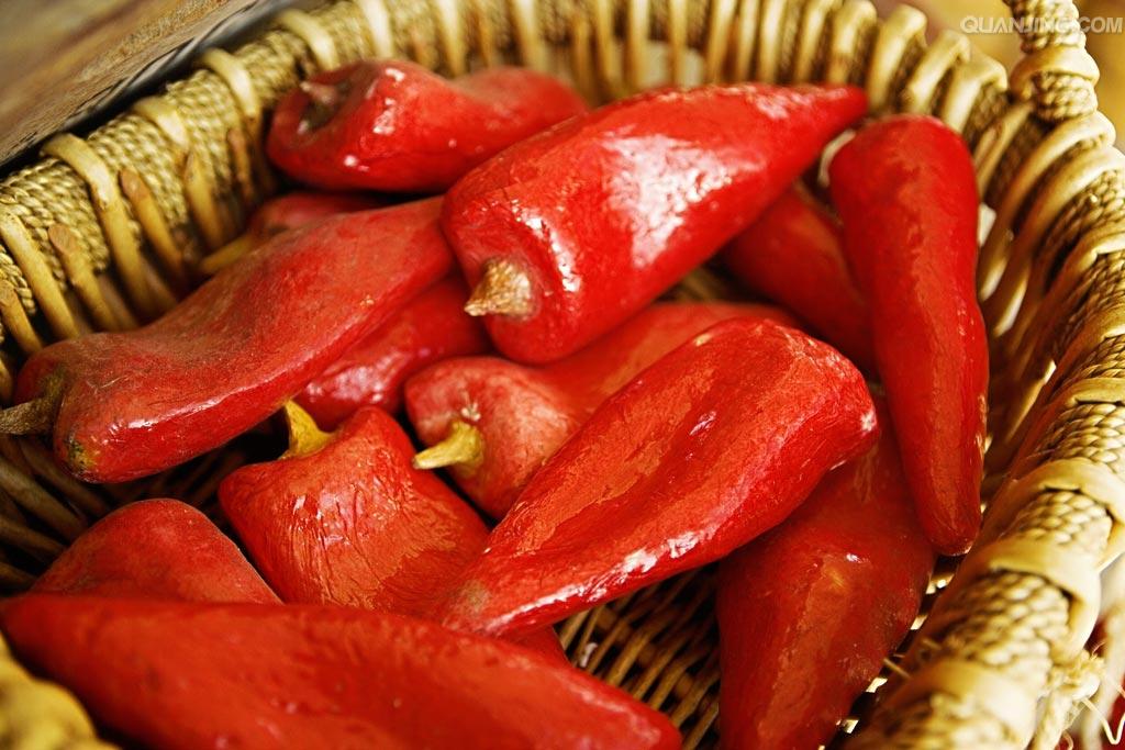 HACCP Dried Paprika Peppers Single Herb Stemless Dried Whole Red Chilies