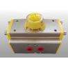 Buy cheap Aluminum Alloy Rack Pinion Pneumatic Actuator Double Action Single Action from wholesalers