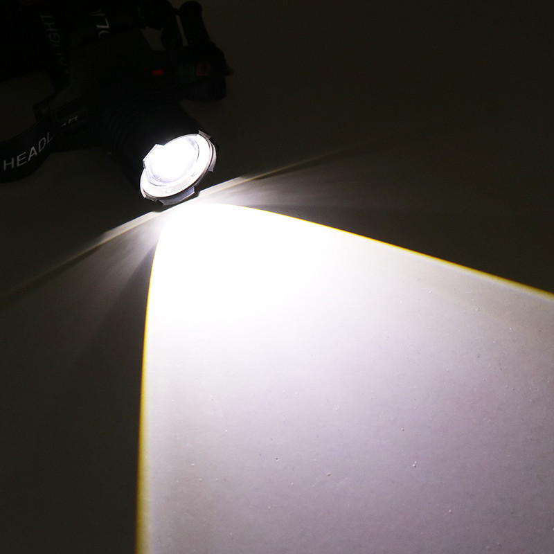 FT6120 Rechargeable LED Headlamp 1200 Lumens IPX4 Waterproof for Outdoor Activities