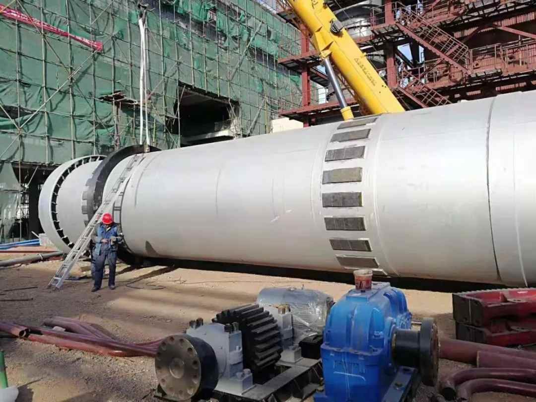 Titanium Dioxide Cement Magnetite Rotary Kiln Furnace In Cement Plant