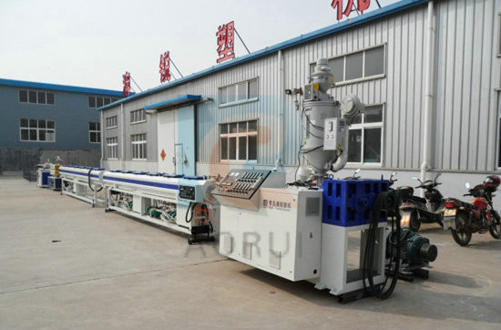 PVC Pipe Extrusion Machine , Plastic PVC Electric Conduit Pipe Making Machine / Plastic Machine Extrusion Process