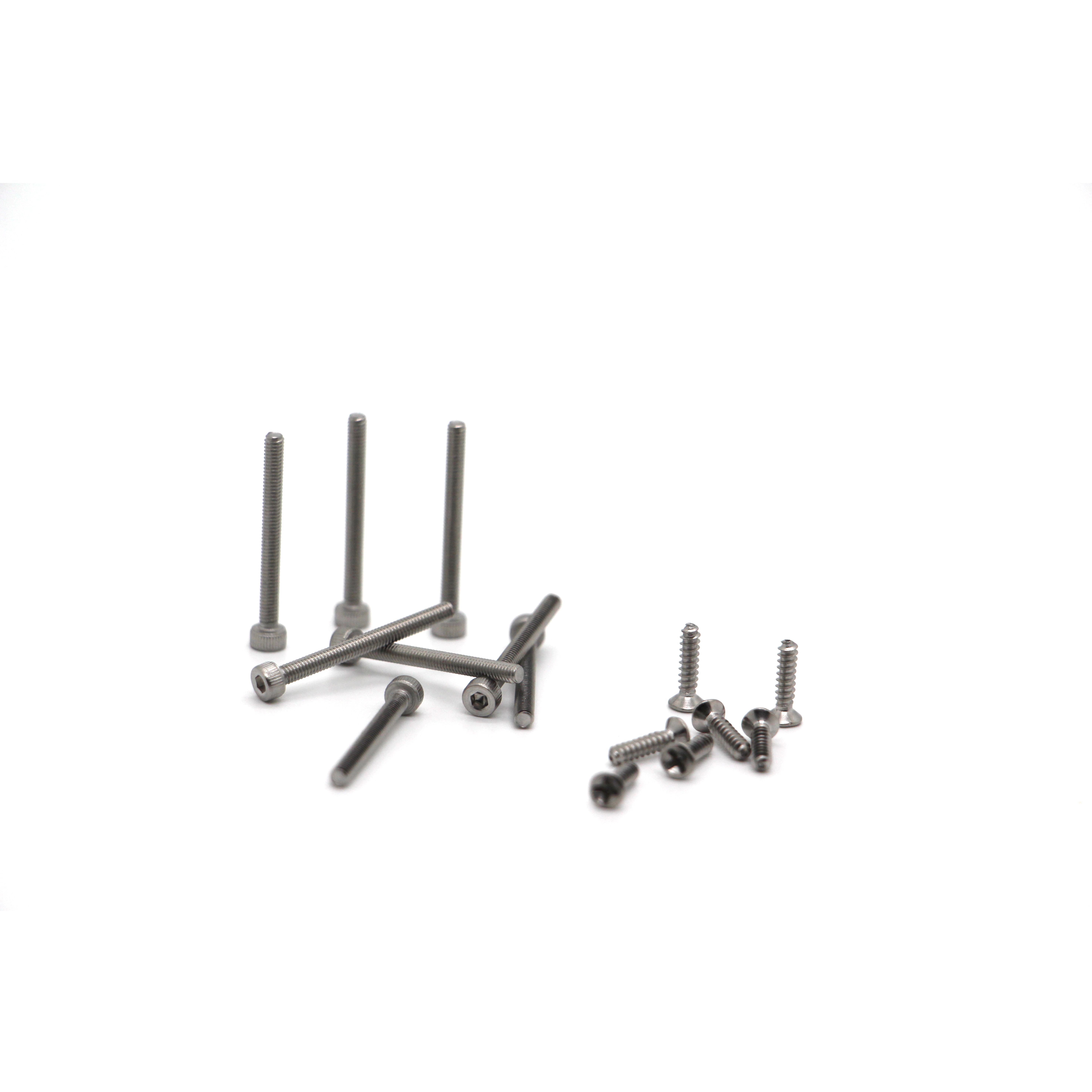 M1 M1.5 M2 M3 Precision Micro Screw Cylindrical Head Hexagon Machine Screw For Aerospace