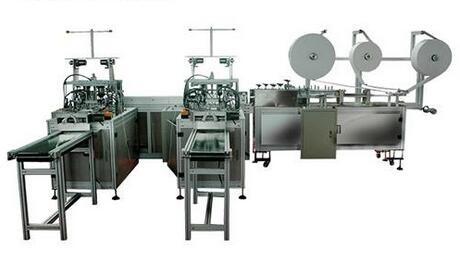 220V / 50HZ Automatic Face Mask Making Machine , KN95 Non Woven Mask Making