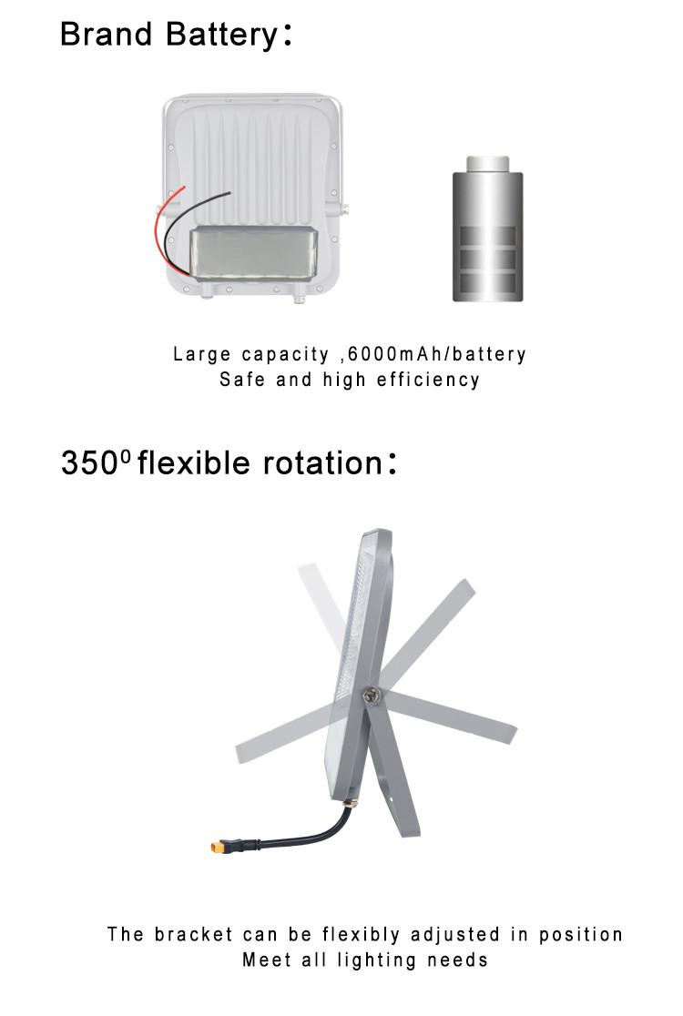 OEM ODM 400w Equivalent Motion Sensor Led Solar Flood Light IP65 waterproof high quality aluminum