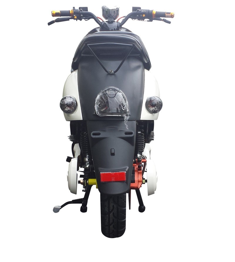 60V20Ah 2000w Electric Motorcycle in Army Green with Front Disc Rear Drum Brake TDX20Z