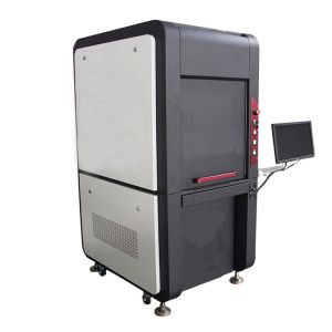 AC220V 100khz Portable 20w Fiber Laser Marking Machine Desktop