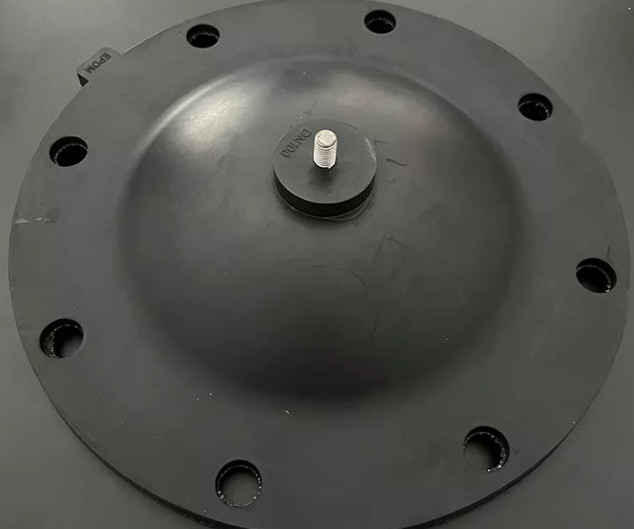 NBR NR CR FR Pneumatic Valve Diaphragm With Cloth Clip