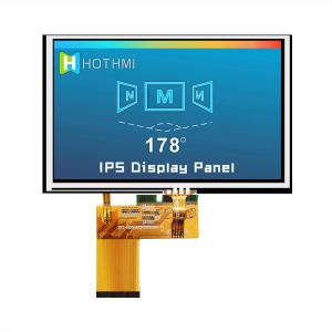 5 Inch Resistive Touchscreen TFT LCD With 800x480 Resolution