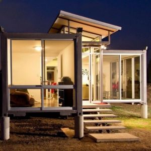 China Q235 Light Steel Prefab 4m Flat Pack Shipping Container on sale