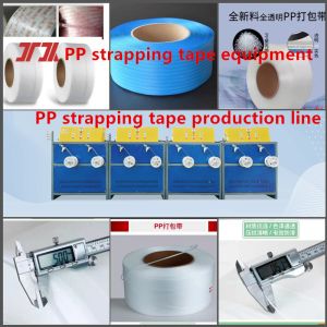 China Customized high quality 5-19mm PP strapping tape production line PP packaging tape equipment for 24-hour non-stop screen replacement on sale