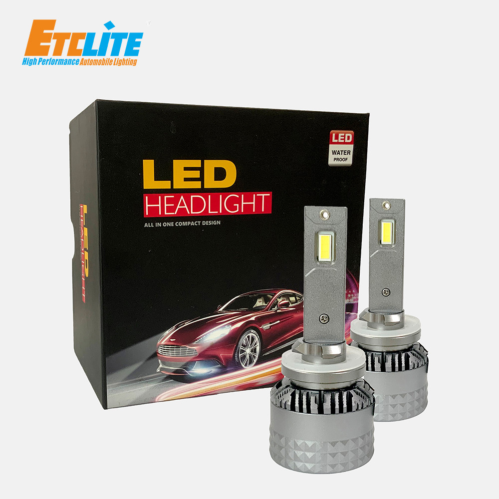 Bright Car H4 Led Headlight Bulbs 10000LM 6500K Color Temperature