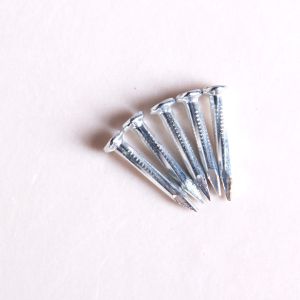 High Hardness Angular Spiral Concrete Nails Bulk Packing / Box Packing