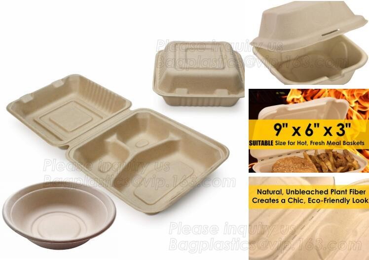 Meal Prep Containers Free Sample Bento Lunch Box Biodegradable Food Container Plastic Wheat Straw Lunch Box bagplastics