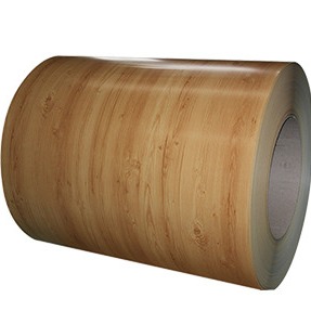 Wood Grain PPG Color Coated Aluminum Coil Stock 3004 3005 3105