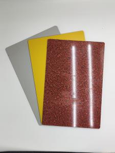  Mirror Finish PVDF ACP Sheet Cladding 0.2mm Aluminum Layer For Houses Manufactures