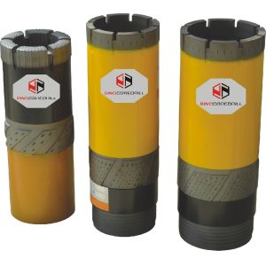 Surface Set Diamond Core Bits , Diamond Cutting Drill Bits With Hard Matrix