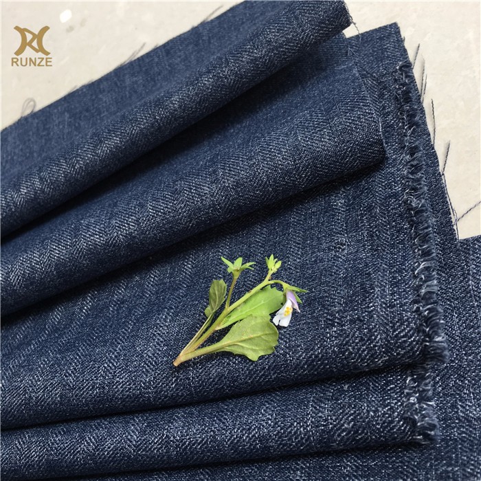 250D Polyester Herringbone Fishbone Pattern Tweed Melange Cloth Fabric