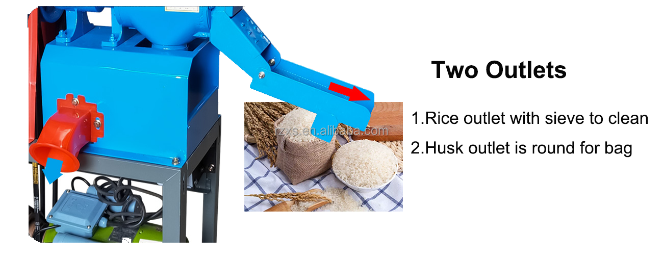 Auto Sella Rice Mill Hammer Roller Polisher for Small Combined Mini Milling Machine