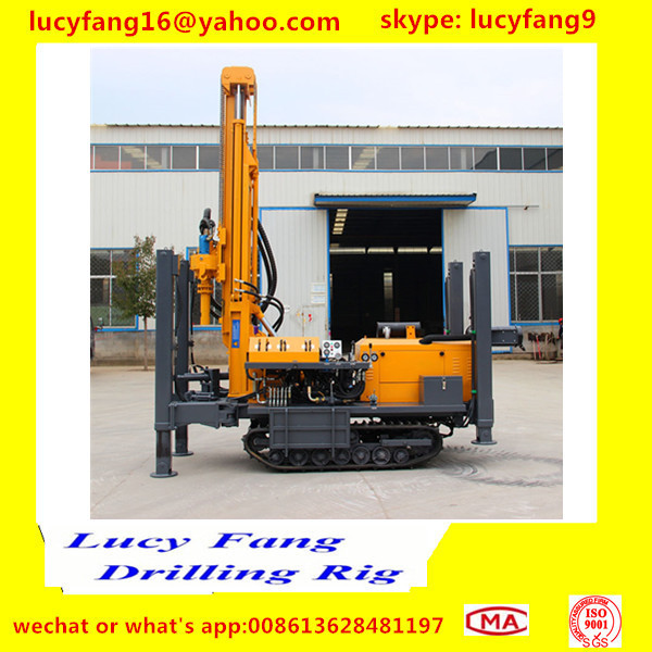 Hydraulic truck mounted water well drilling rig. 600m crawler type Borehole water well