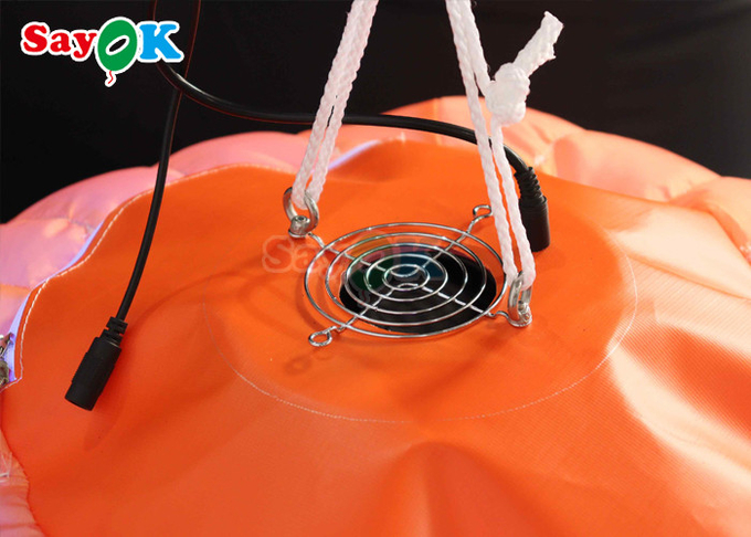 6.6FT Giant Inflatable Flower With Led Lights Inflatable Flower For Park