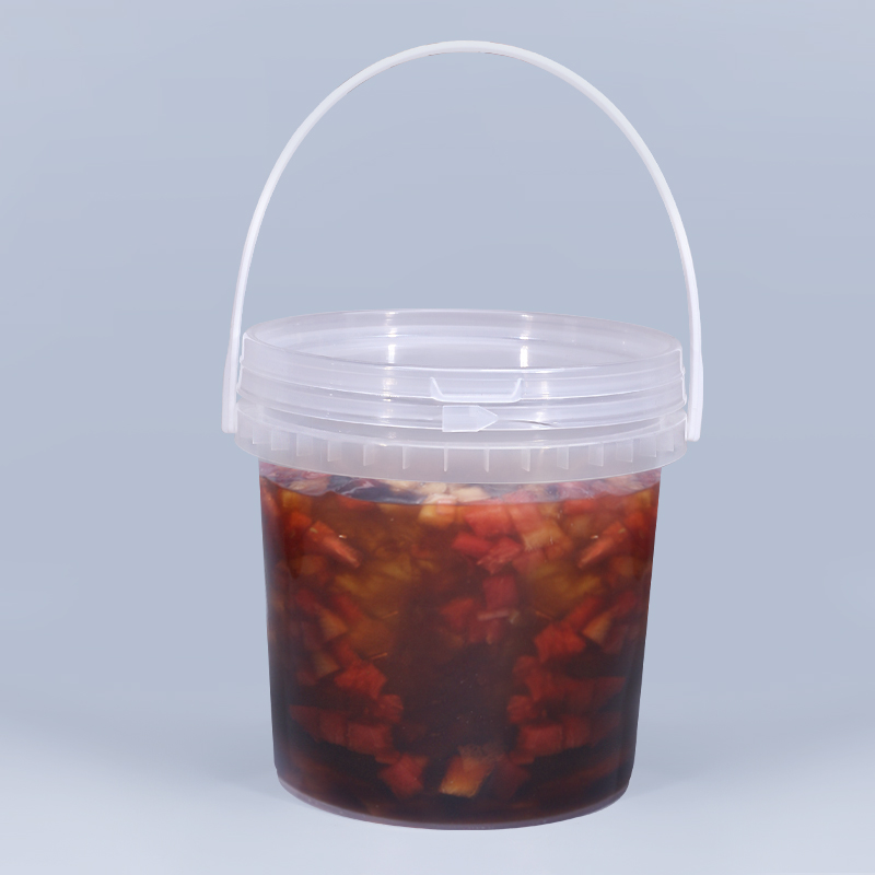 Water Bucket with Customize Print Transparent Food Grade Impact Resistant Plastic