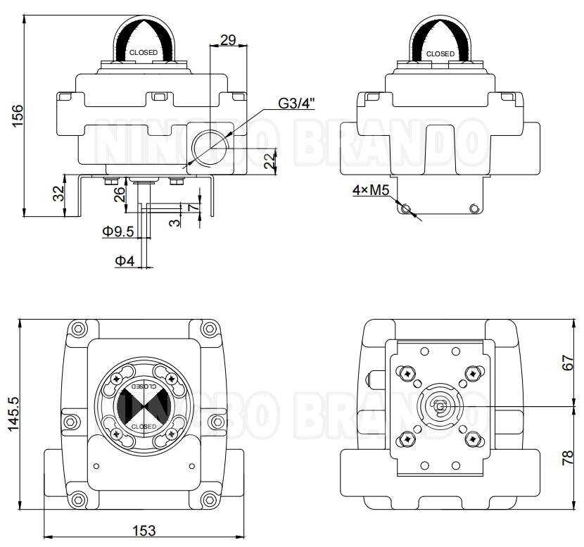 APL-4N Dimension