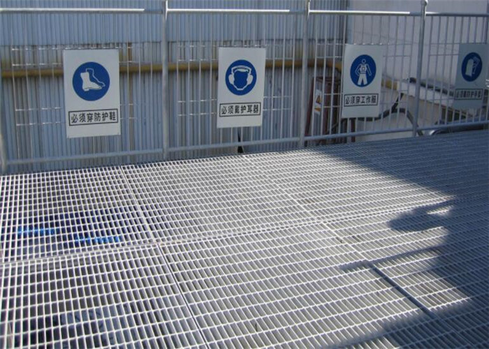 Galvanized Steel Walkway Grating 30*5mm For Industrial Platform