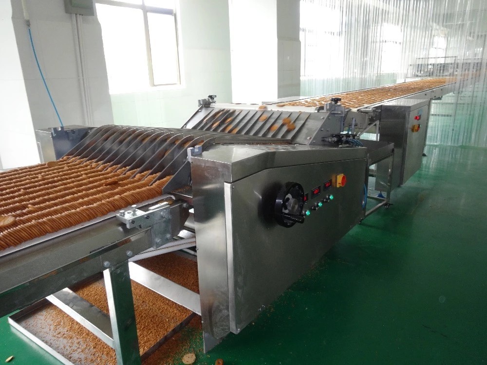 Schneider Transducer 1300mm Width Biscuit Stacking Machine