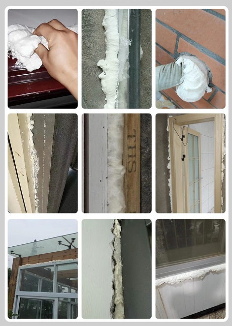 Polyurethane Spray PU Foam sealant for window and door