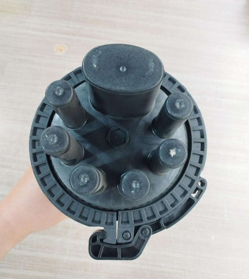 Heat Shrink Manhole Fiber Optic Splice Closure Dome Type 96 Fibers 1in 6out Optical Joint Box