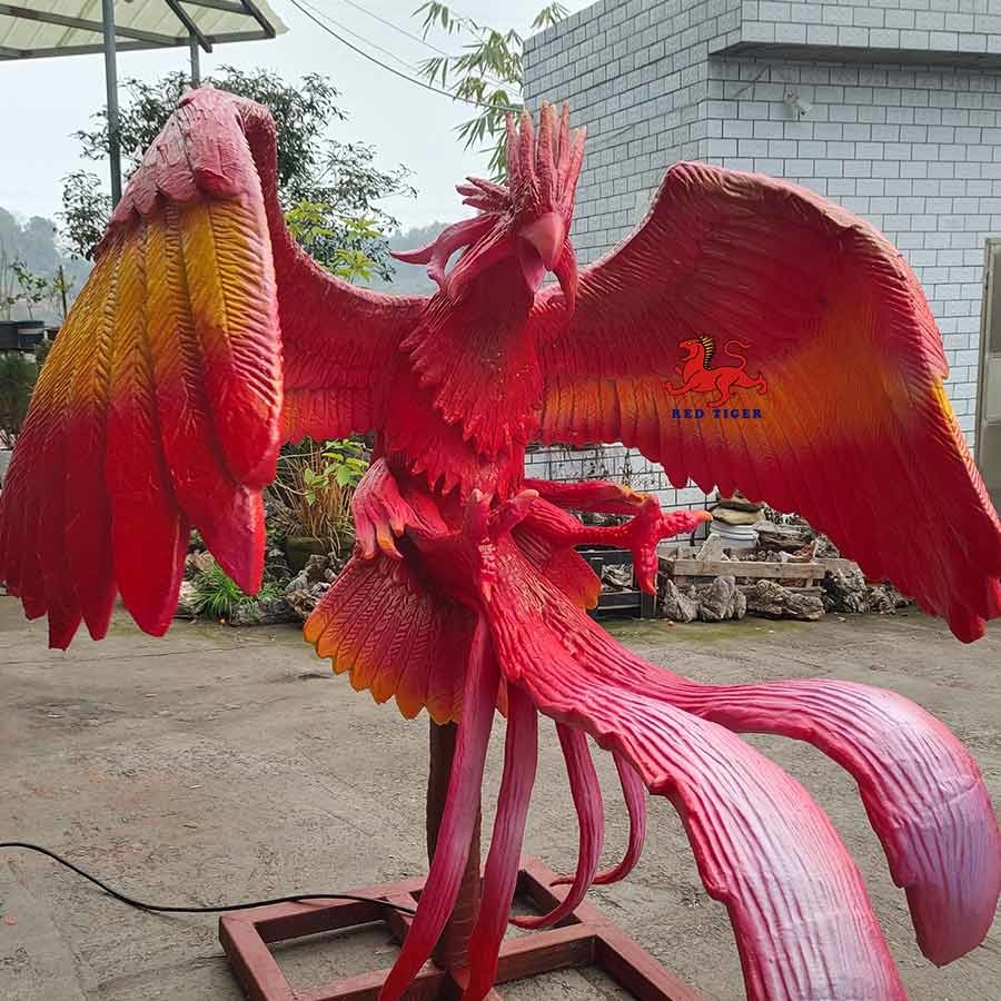 Chinese Ancient Animatronic Creatures With Motion Sound Customization - Zhongming Niao