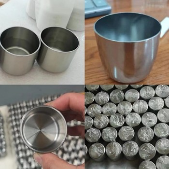 Custom Straight Wall Zirconium Crucible For Melting And Smelting