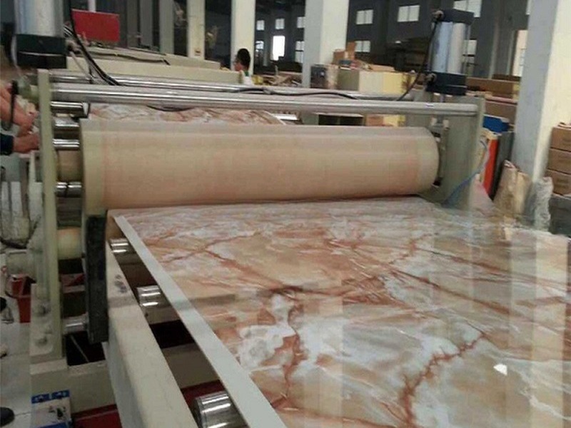 PVC Artifical Marble Sheet Making Machine