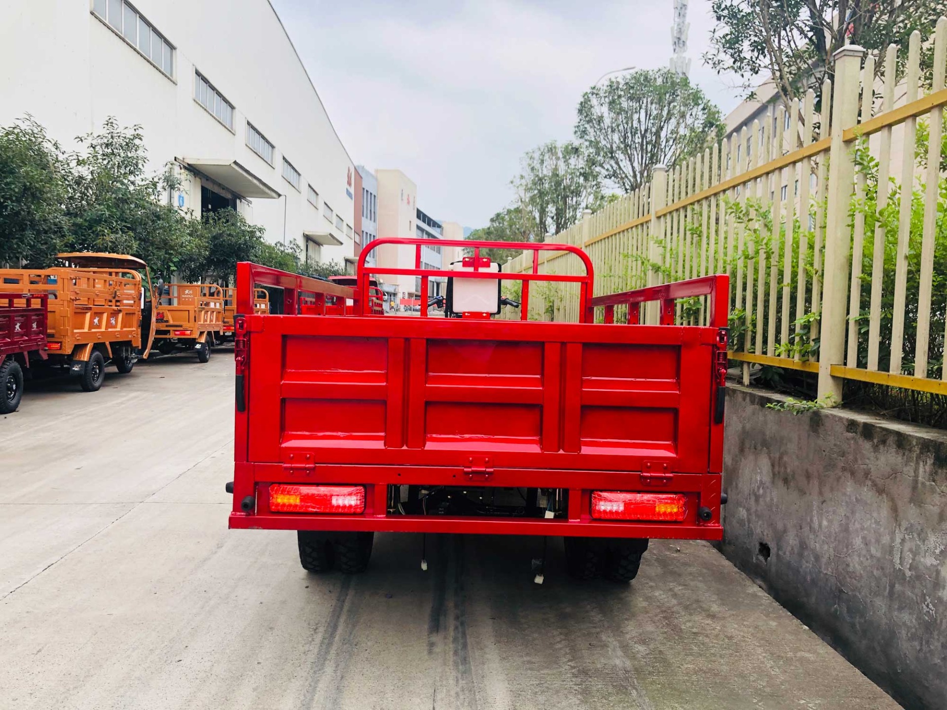 Standard Size Motorized Tricycles 800kg Loading Capacity for Your Business Needs