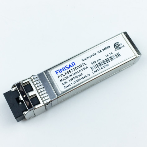FTLX1472M3BTL FINISAR 10Gb/S Multi-Rate 10km Single Mode SFP+ Transceiver