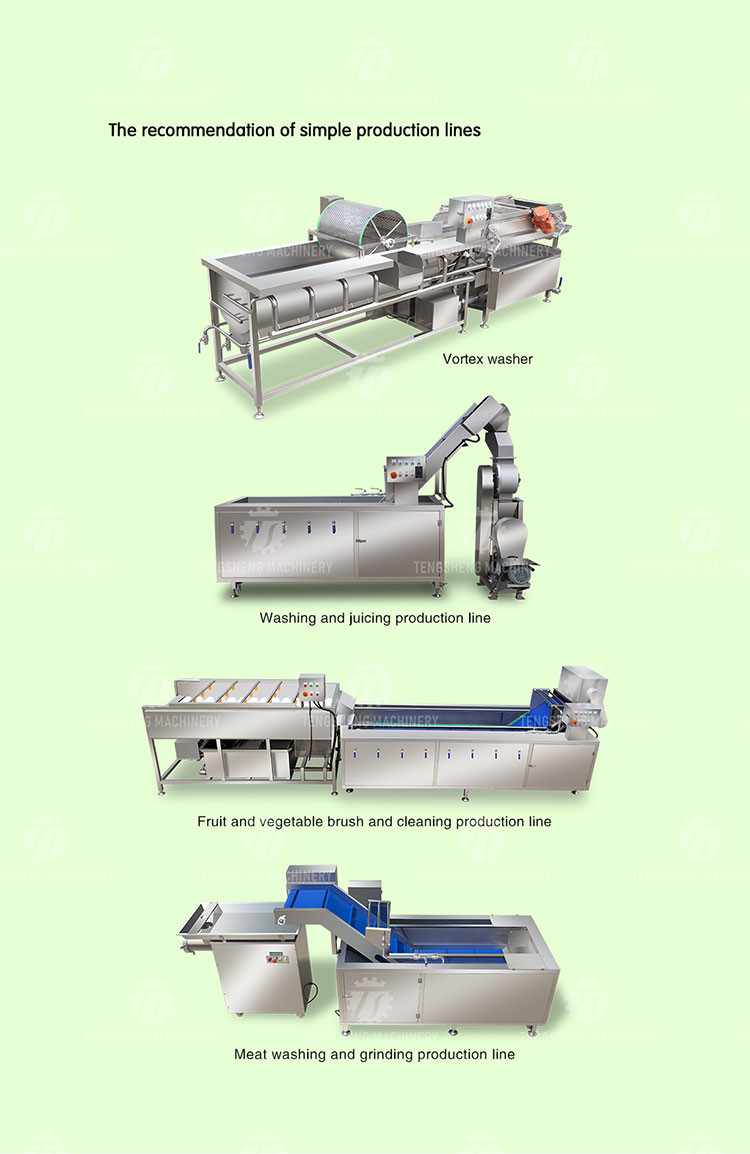 380V3.5KW Corn blanching and cleaning machine blanching machine high temperature and high pressure spray bubble cleaning