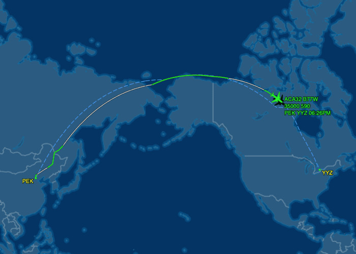 One Stop Air Freight From China To Canada Direct And Transit 1-3 Days