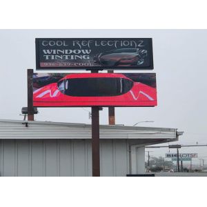 Outdoor Advertising Smd Led Display Screen Billboard IP68 8mm 7000 Nits Brightness Manufactures