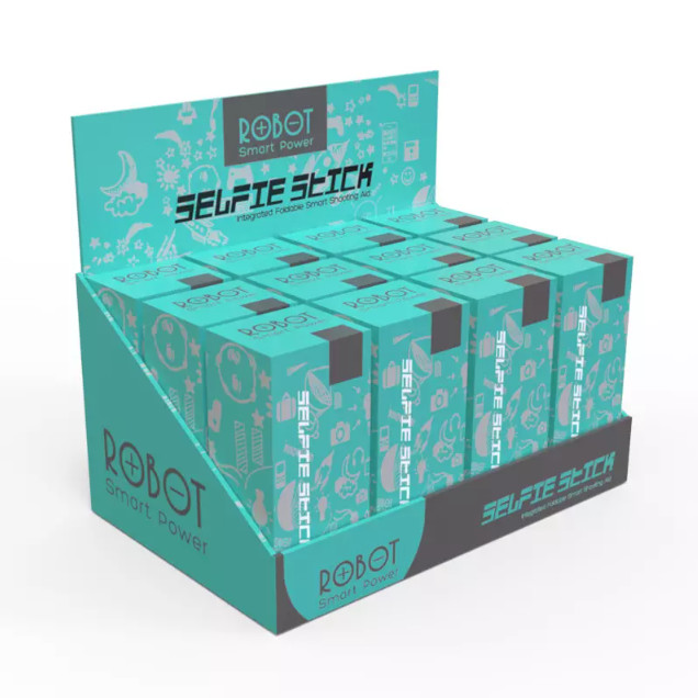 Paper PDQ Box Cardboard Countertop Displays For Retail Store
